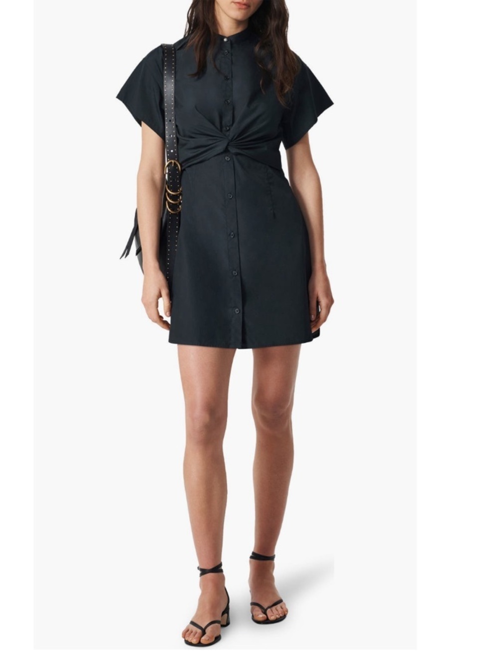 Rag & bone Gretchen Cotton Poplin Shirtdress
